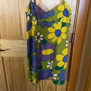 Laundry bright floral sundress